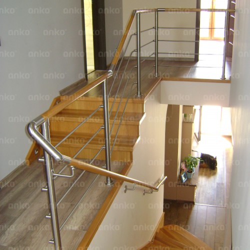 Realizacja Anko Balustrady wewnętrzne W62