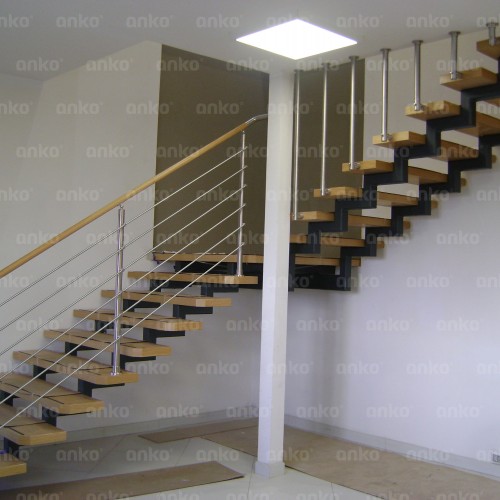 Realizacja Anko Balustrady wewnętrzne W56