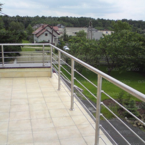 Realizacja Anko Balustrady zewnętrzne Z92