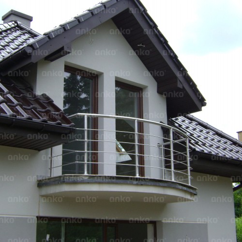 Realizacja Anko Balustrady zewnętrzne Z82