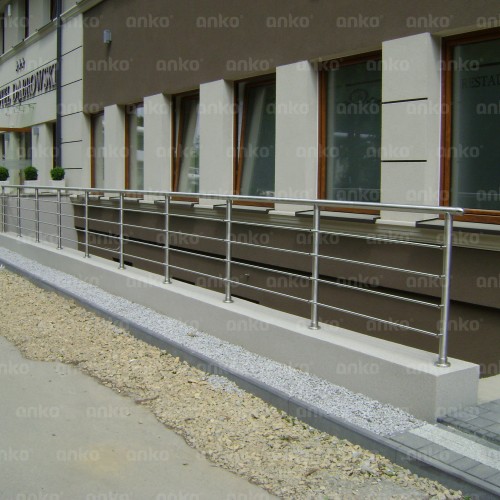 Realizacja Anko Balustrady zewnętrzne Z80